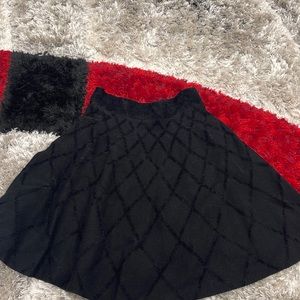 Anthropology adorable knit flare short skirt.